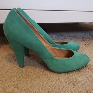 Forever 21 Faux-Suede Heels